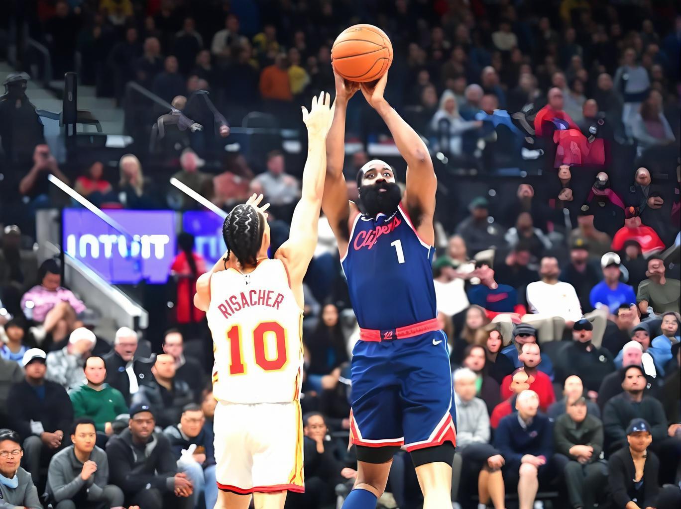 天津队翻盘快船，约基奇关键制胜